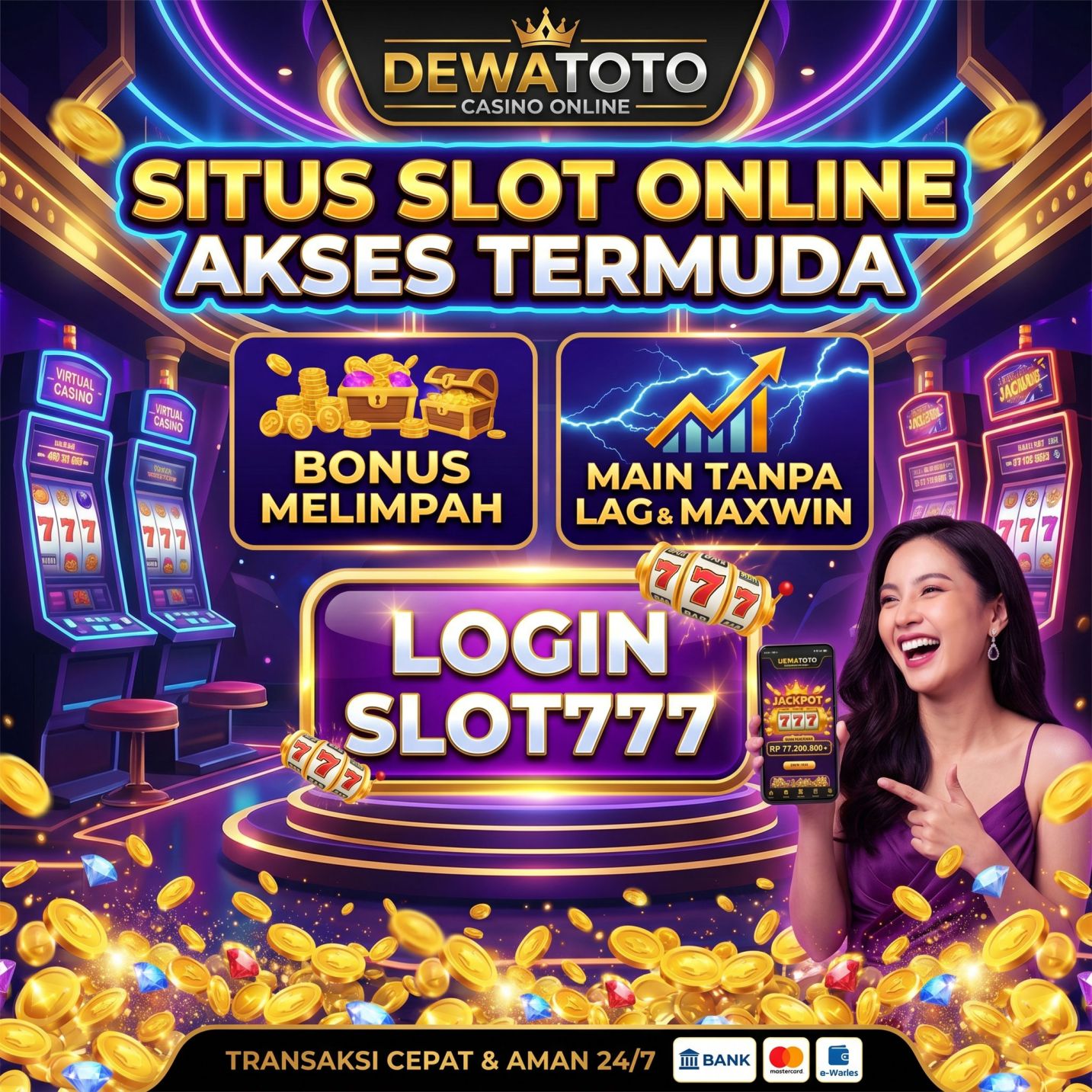 DEWATOTO : Login Slot777 Situs Slot Online Jaringan Anti Lag by Hey siriusly